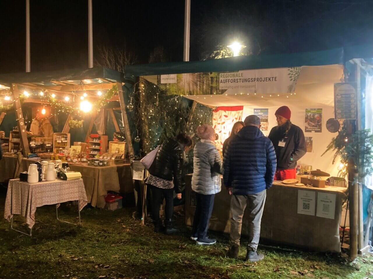 Am Stand war immer was los