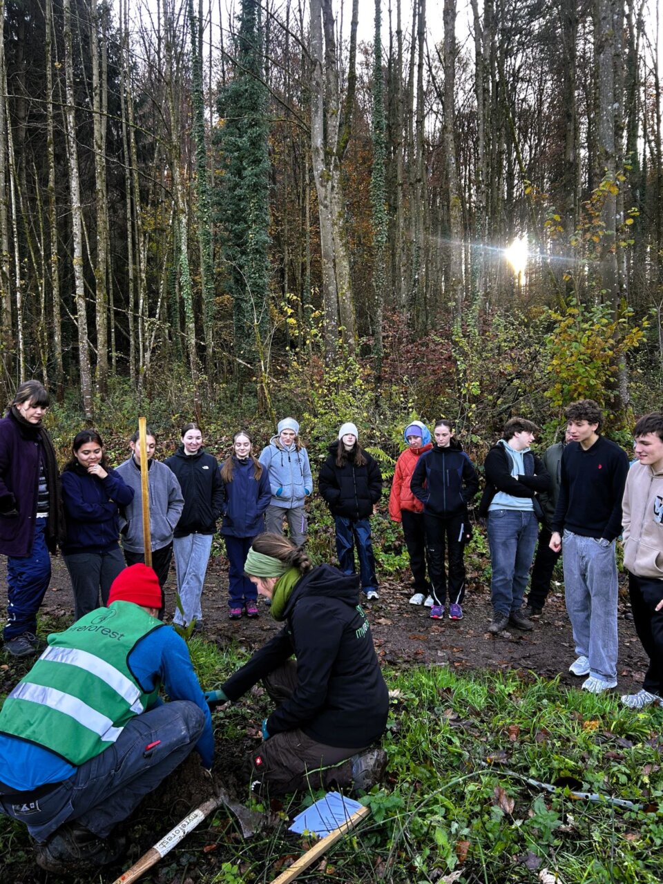 Sandra und Ole bei der Einführung