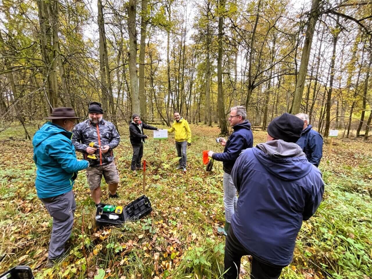 das Schild zum Schluss