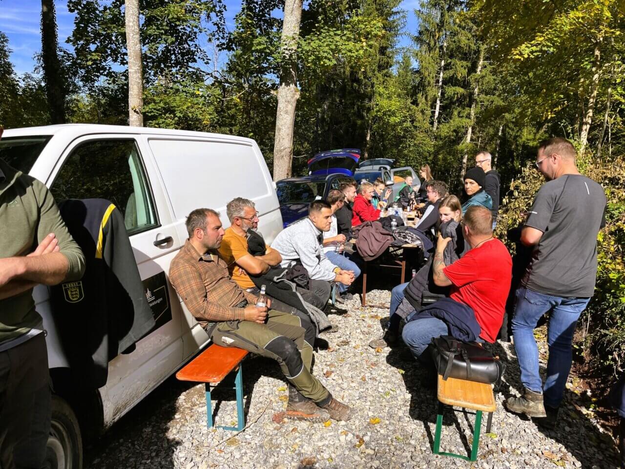 wohlverdientes Mittagessen