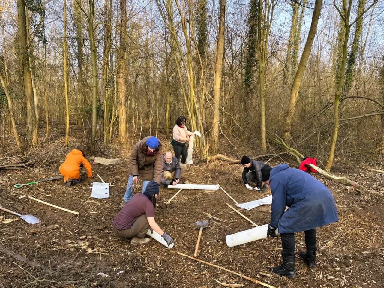 Beim ersten Trupp findet sich das Team