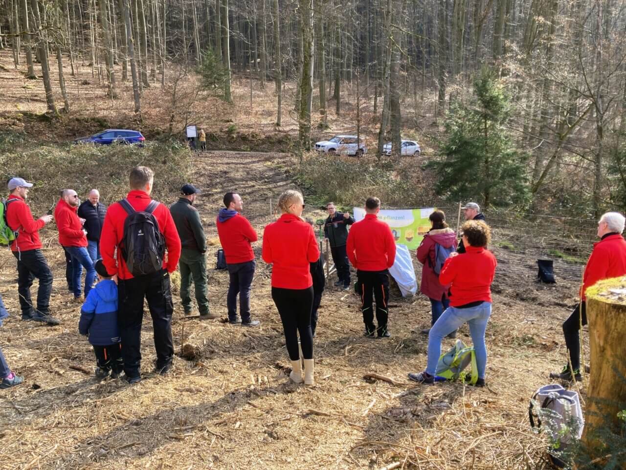Einführung durch Revierleiter Hendrik Barthelmes