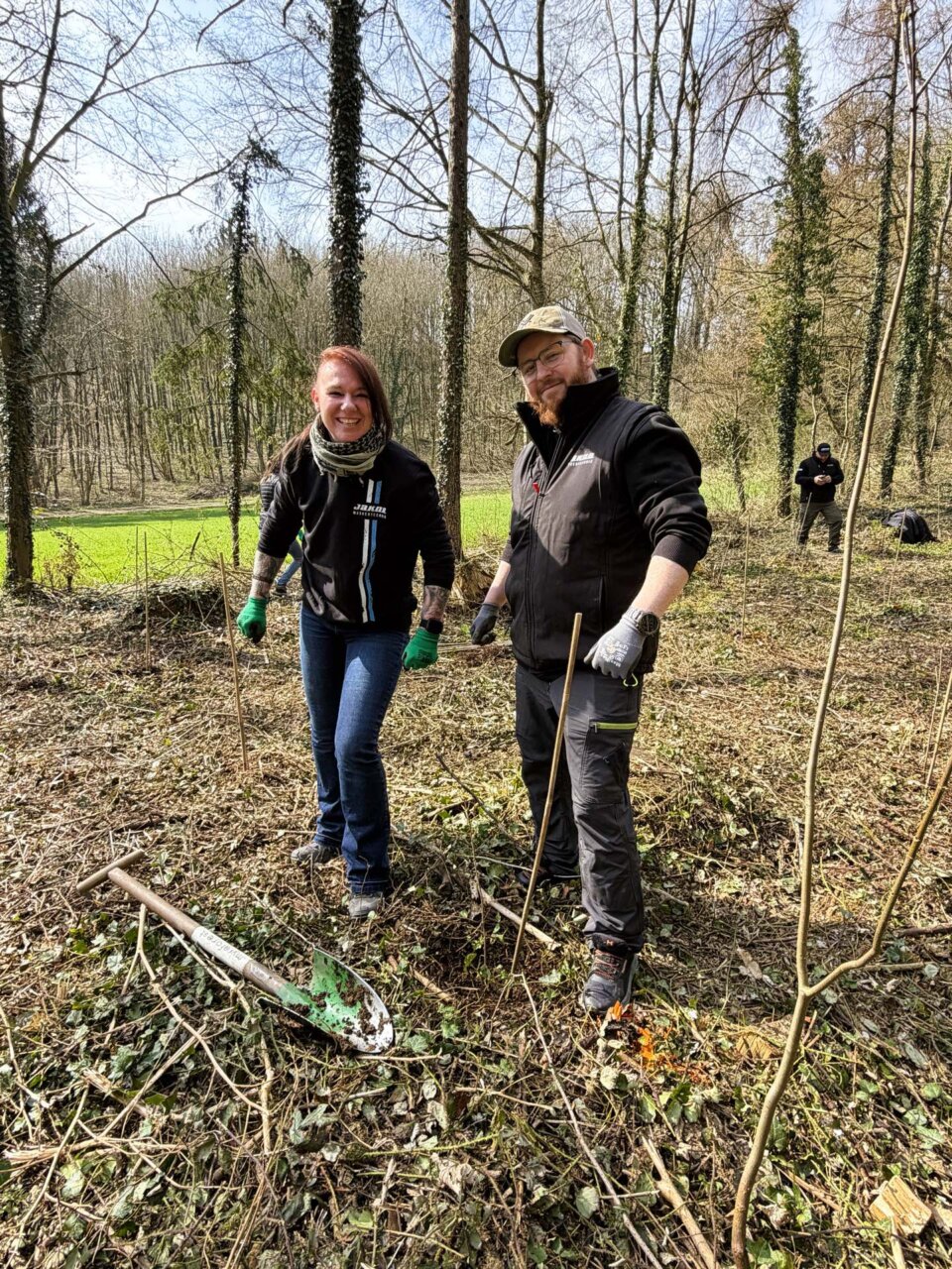 Eine kurze Unterbrechung fürs Foto